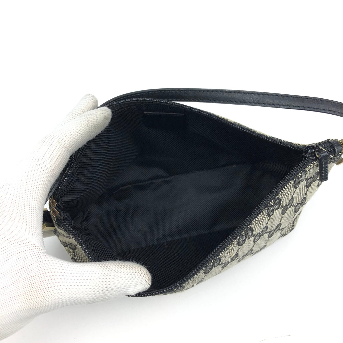 GUCCI MONOGRAM SHOULDER BAG
