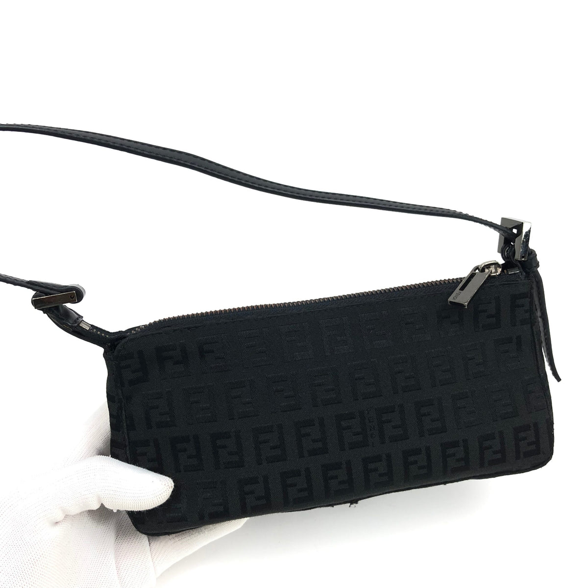 FENDI ZUCCA SHOULDER BAG