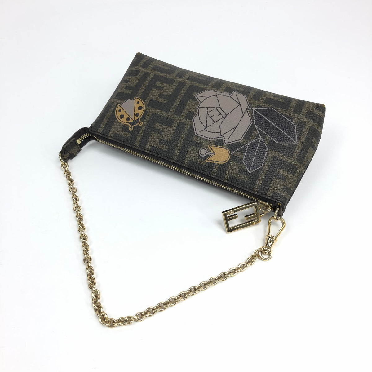 FENDI ZUCCA SHOULDER BAG