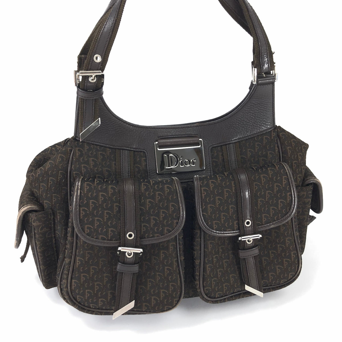 CHRISTIAN DIOR MONOGRAM SHOULDER BAG