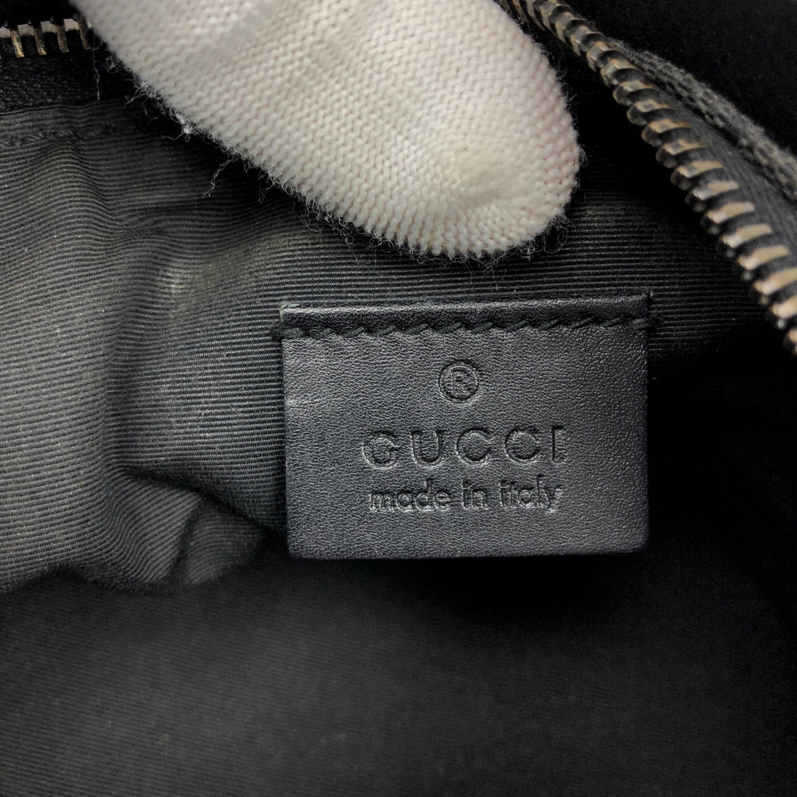 GUCCI MONOGRAM SHOULDER BAG