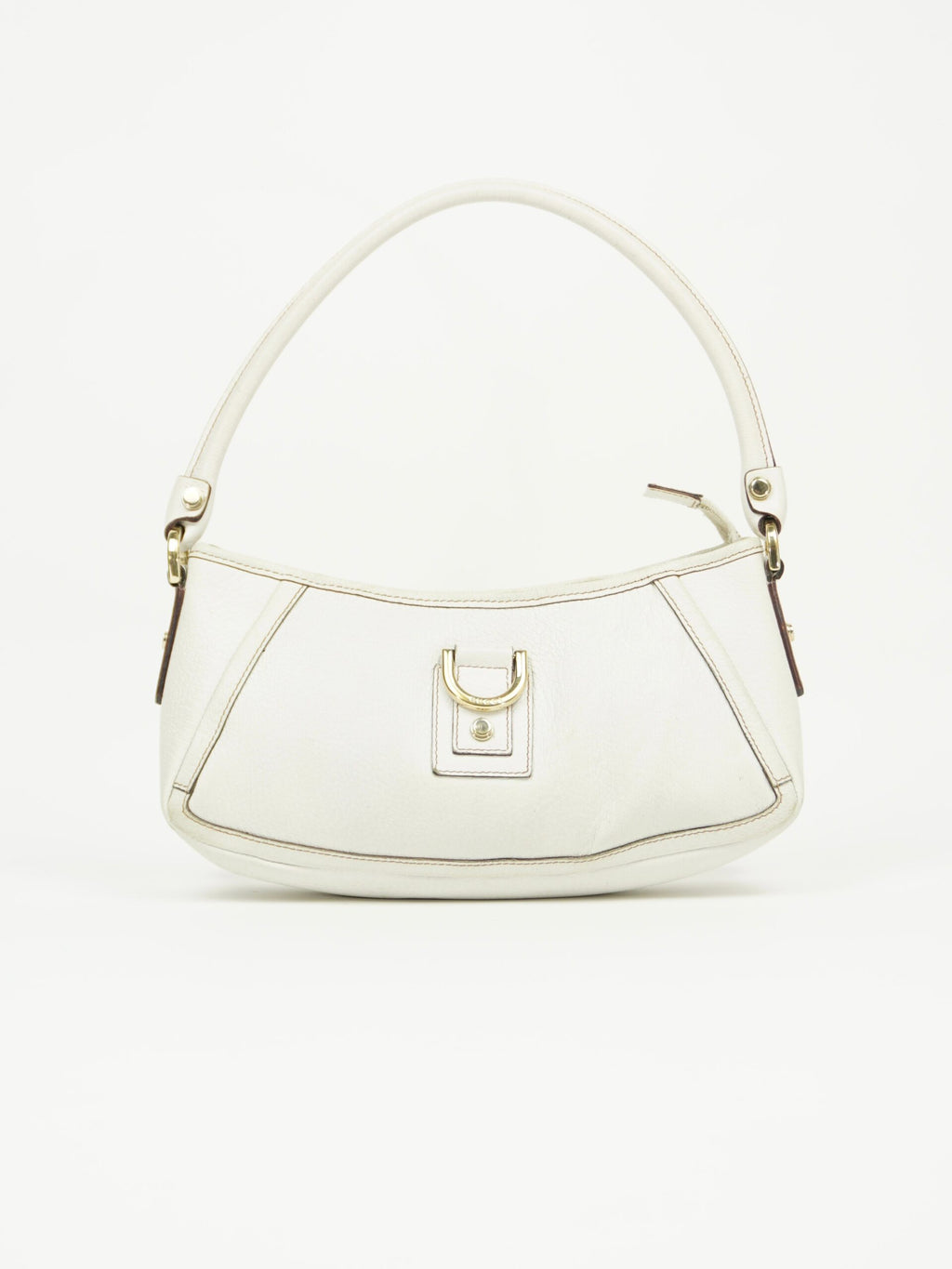 GUCCI LEATHER D RING BAG