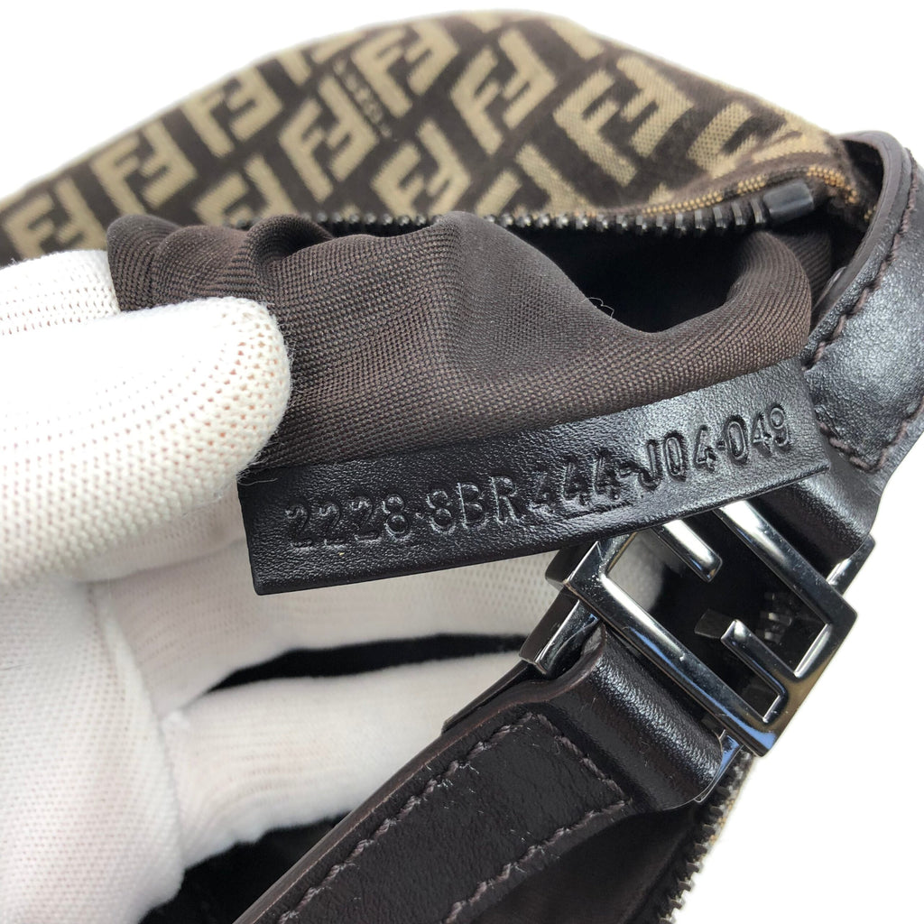 FENDI ZUCCA SHOULDER BAG