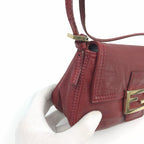 FENDI LEATHER BAGUETTE BAG