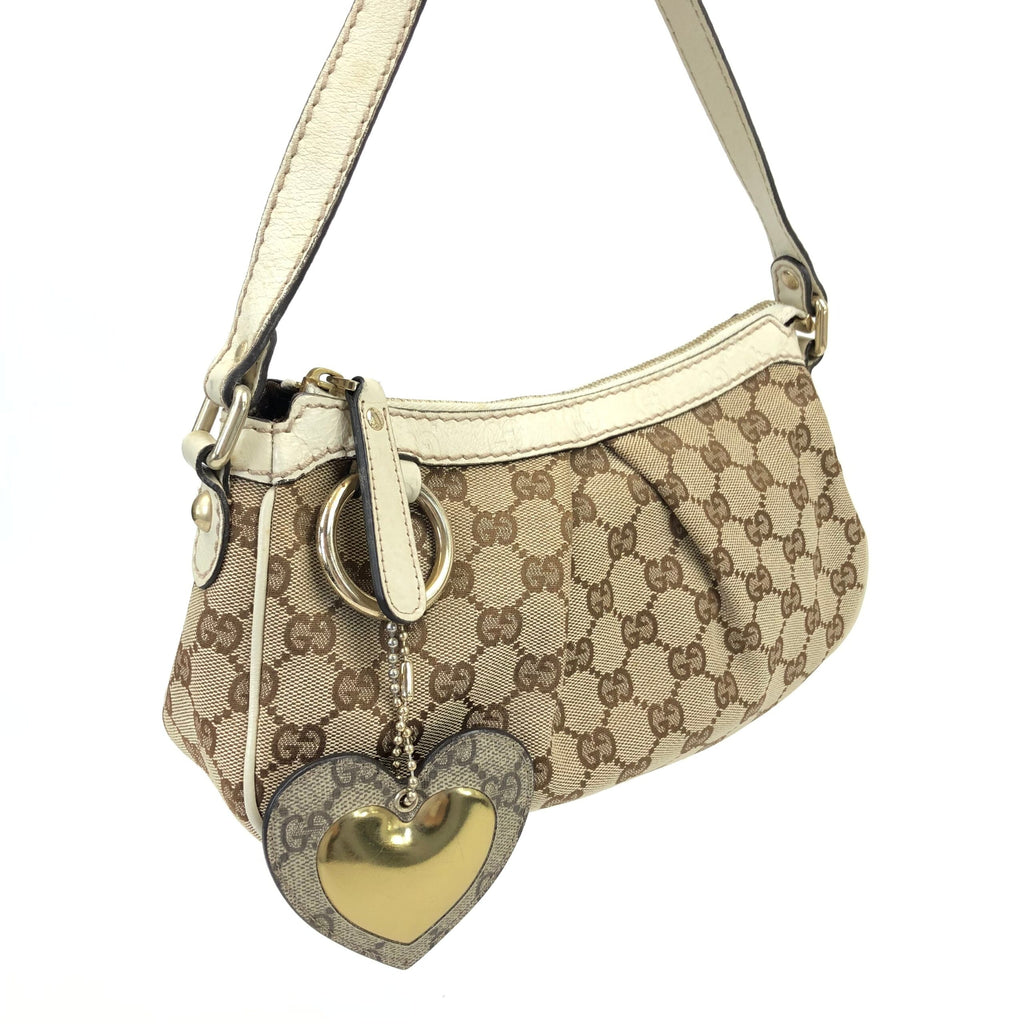 GUCCI MONOGRAM SHOULDER BAG