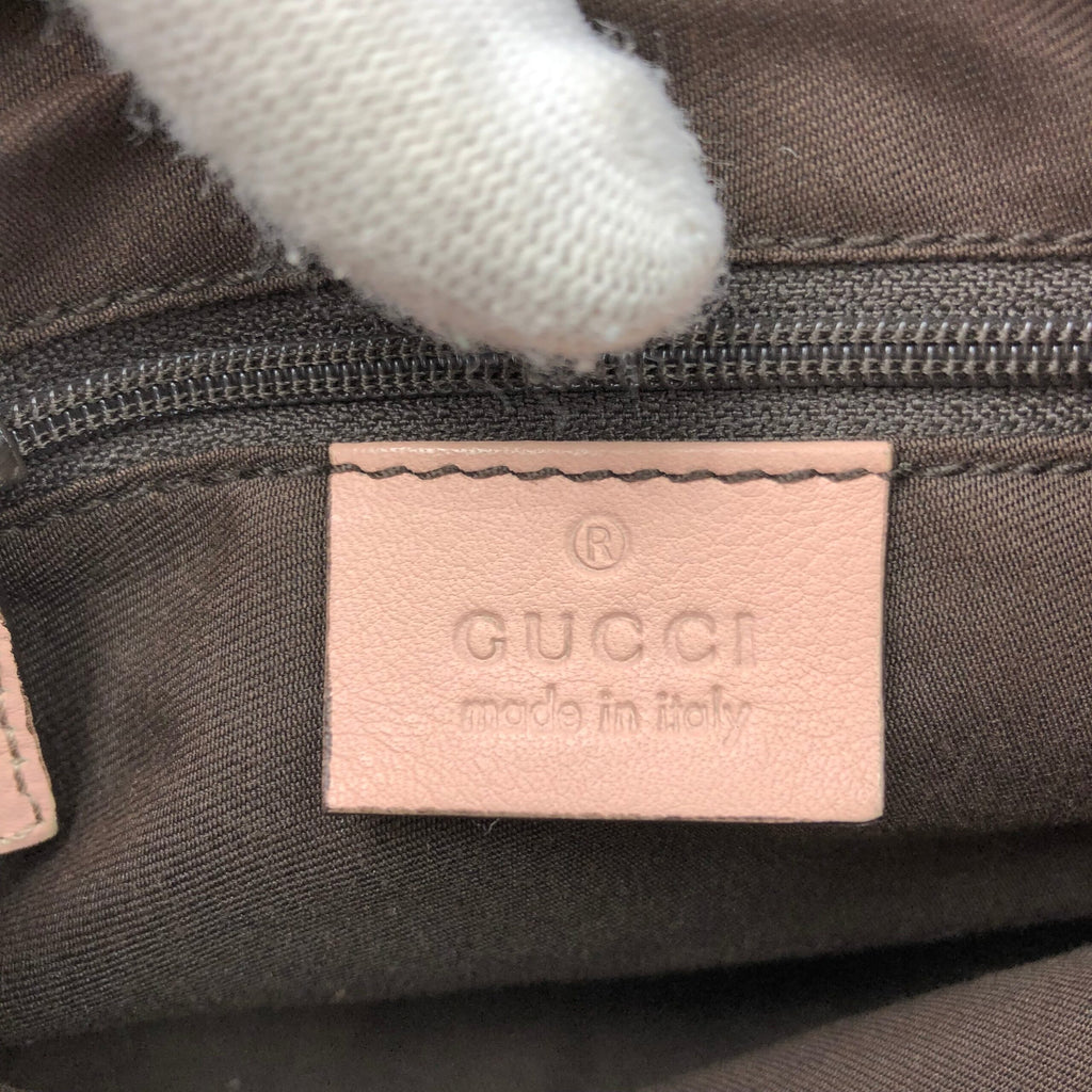 GUCCI ABBEY MONOGRAM SHOULDER BAG