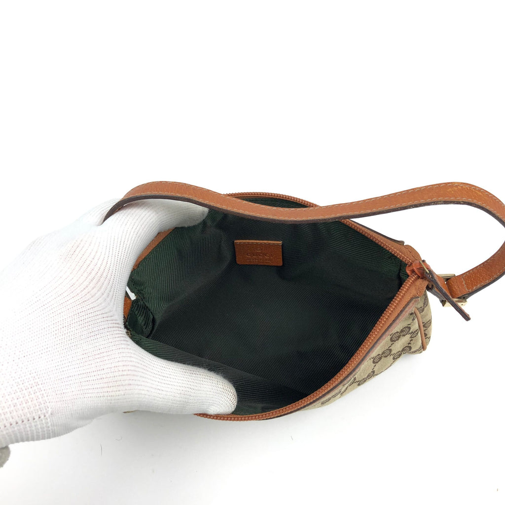GUCCI MONOGRAM SHOULDER BAG