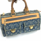 LOUIS VUITTON NEO SPEEDY DENIM BAG