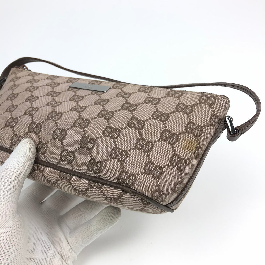 GUCCI MONOGRAM SHOULDER BAG