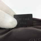GUCCI MONOGRAM SHOULDER BAG