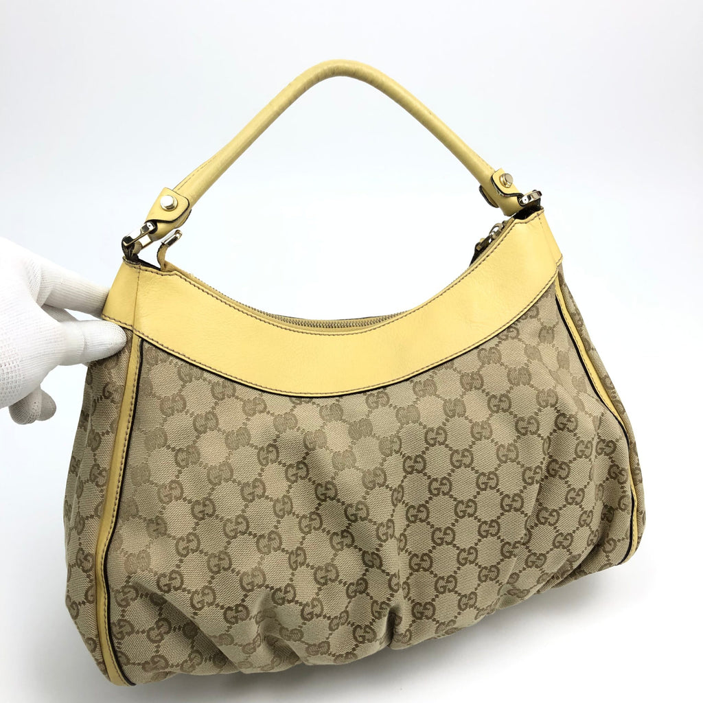 GUCCI MONOGRAM ABBEY SHOULDER BAG