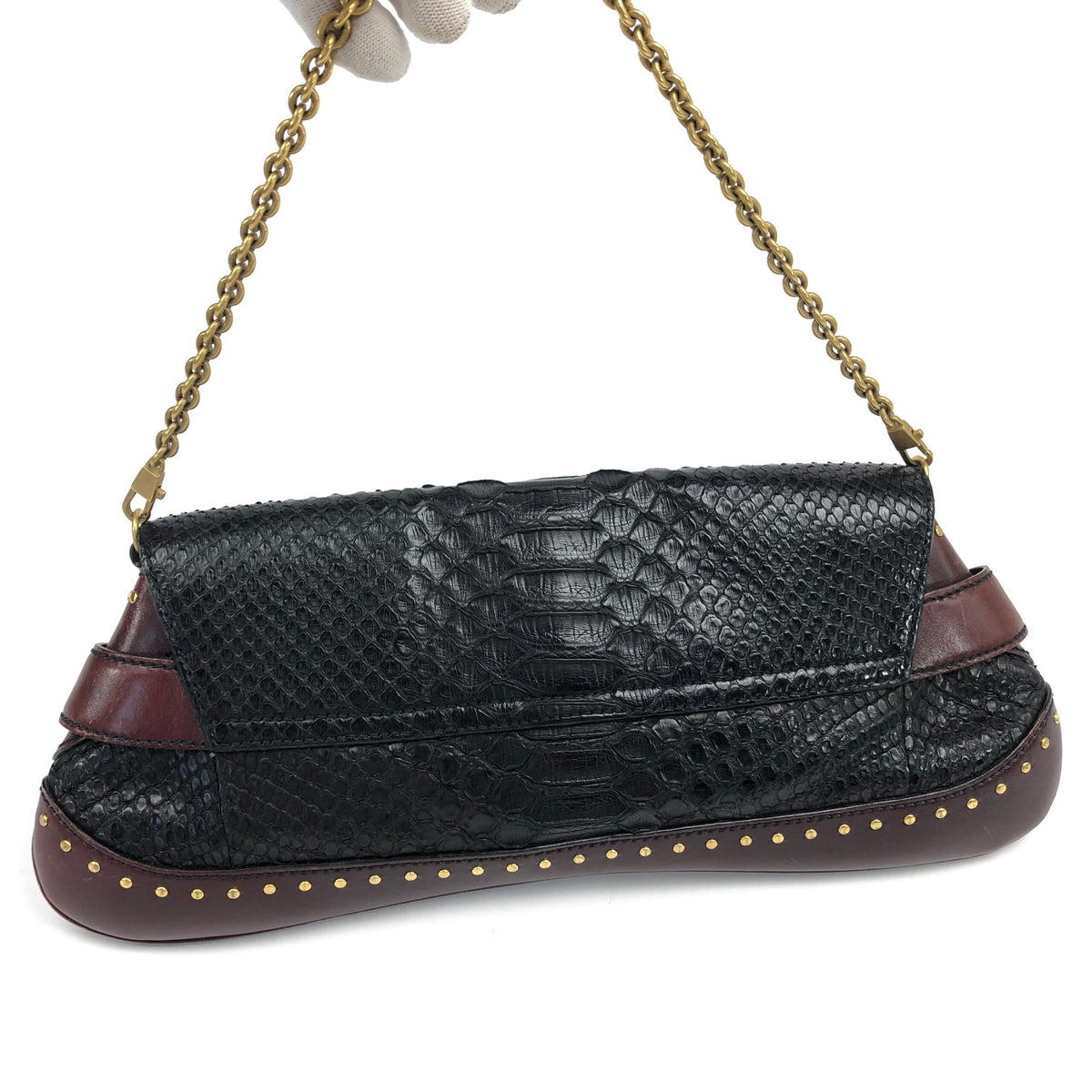 GUCCI HORSEBIT TOM FORD PYTHON CHAIN SHOULDER BAG