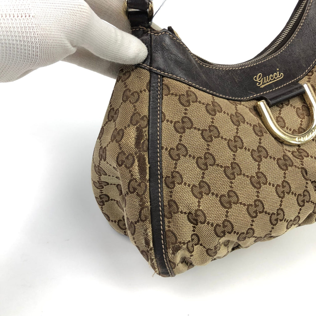 GUCCI MONOGRAM ABBEY SHOULDER BAG