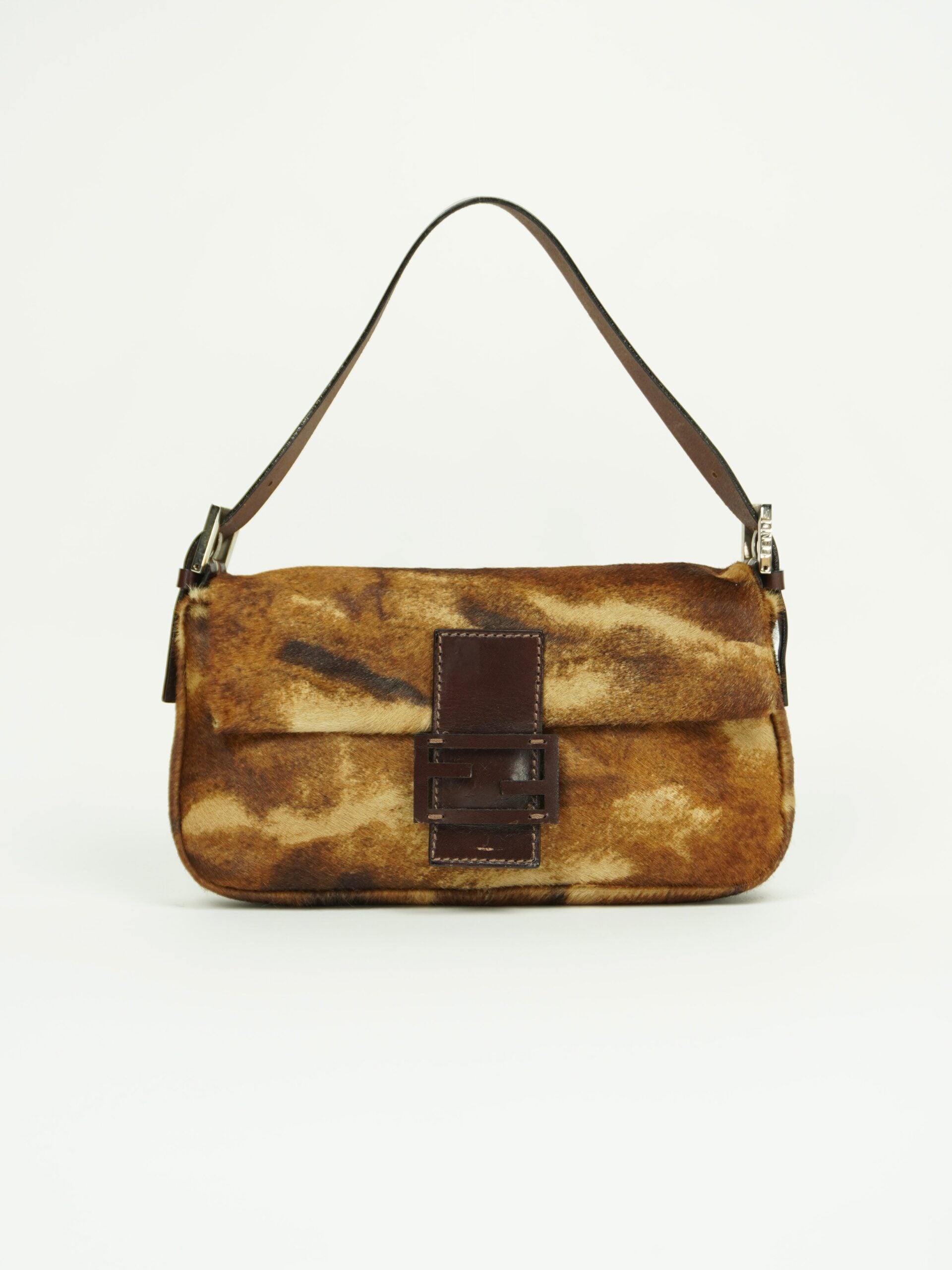 FENDI CALF HAIR BAGUETTE