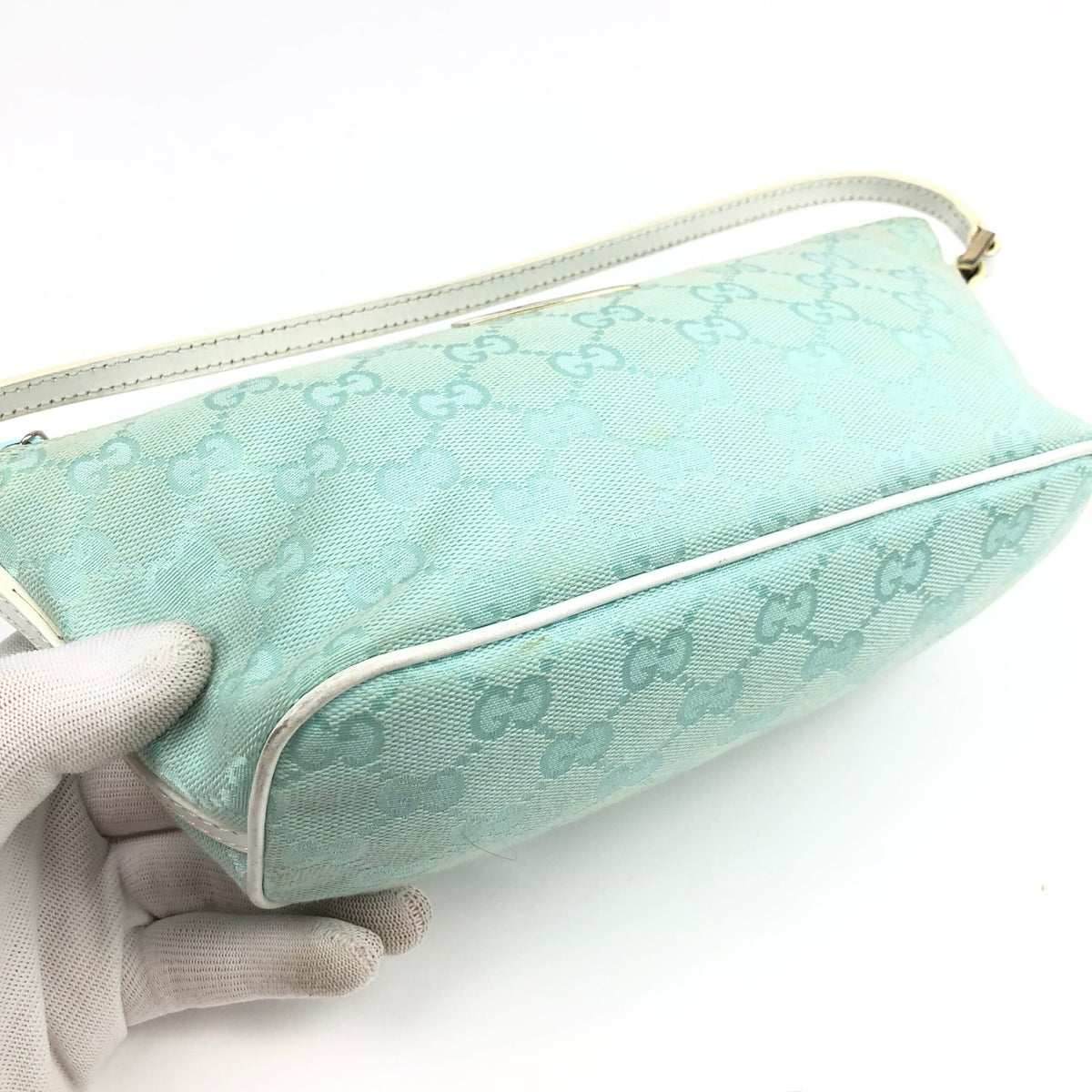 GUCCI MONOGRAM SHOULDER BAG