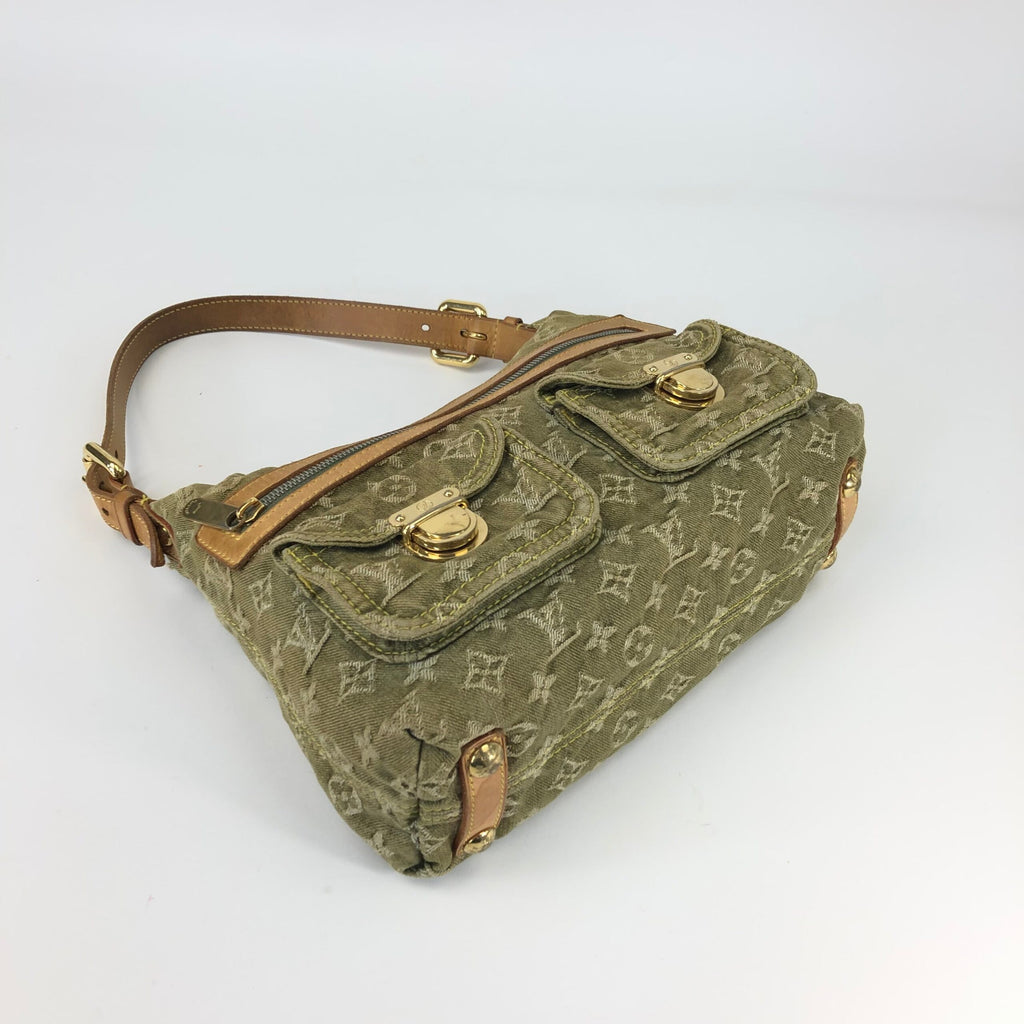 LOUIS VUITTON BAGGY PM DENIM SHOULDER BAG