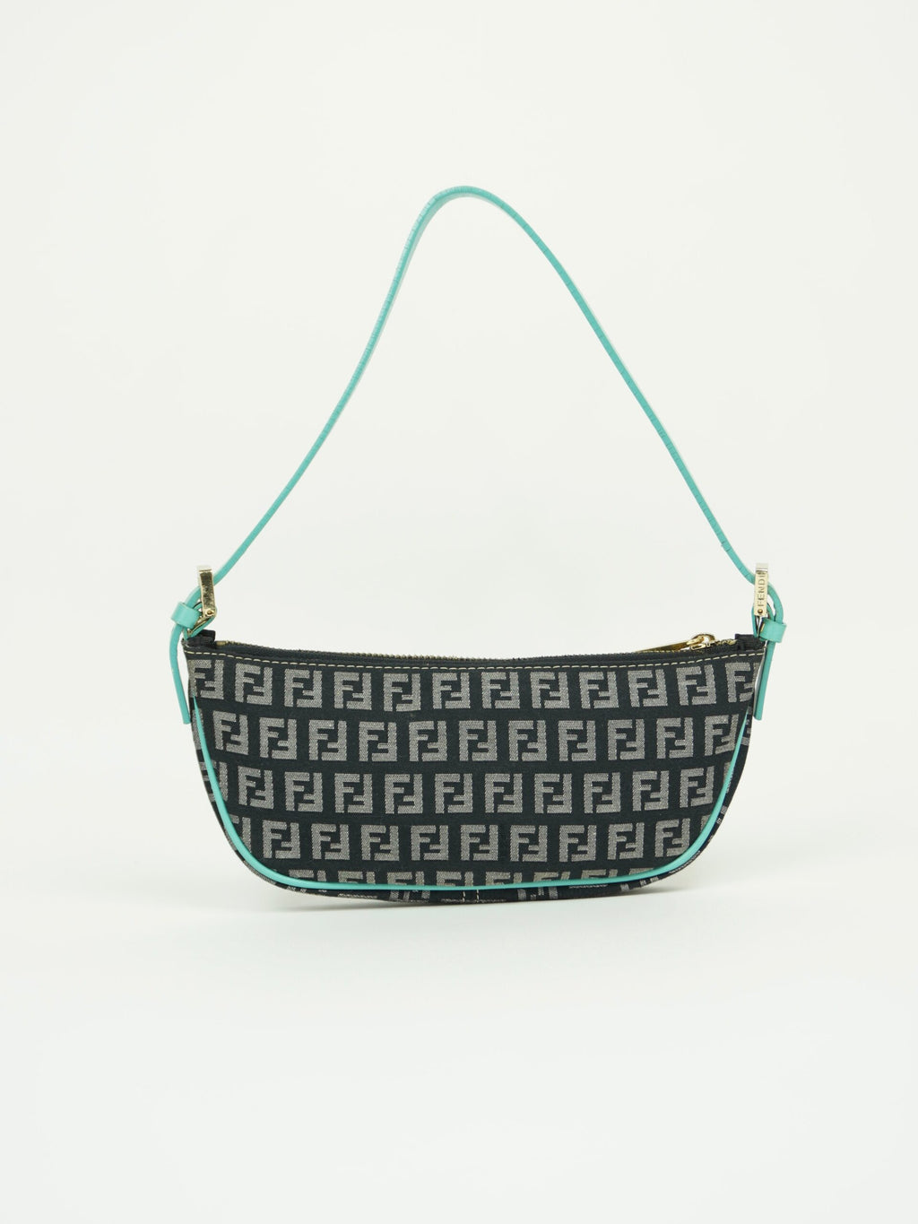 FENDI ZUCCA CRESCENT BAG