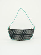 FENDI ZUCCA CRESCENT BAG