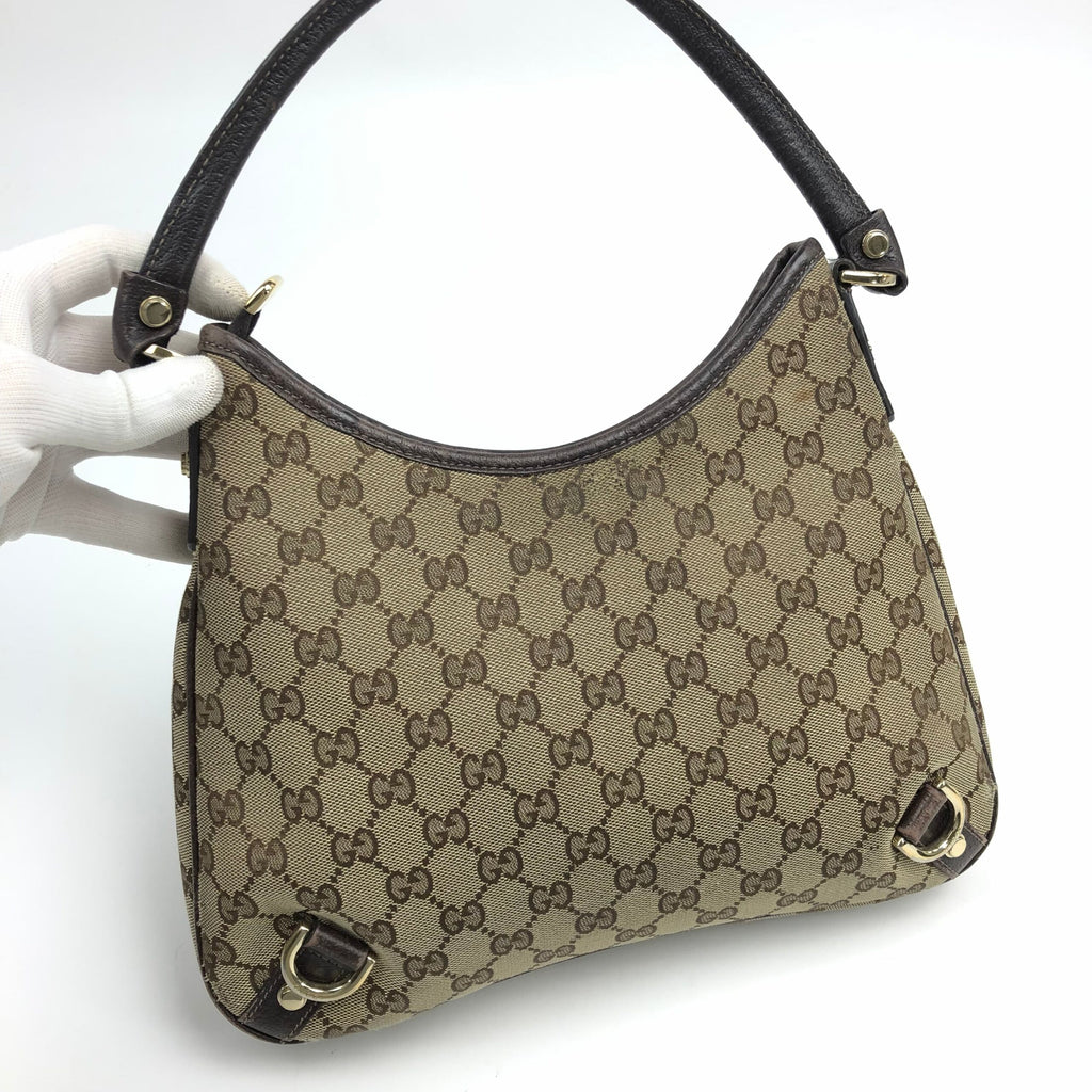 GUCCI MONOGRAM SHOULDER BAG