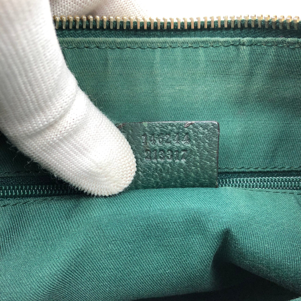 GUCCI MONOGRAM SHOULDER BAG