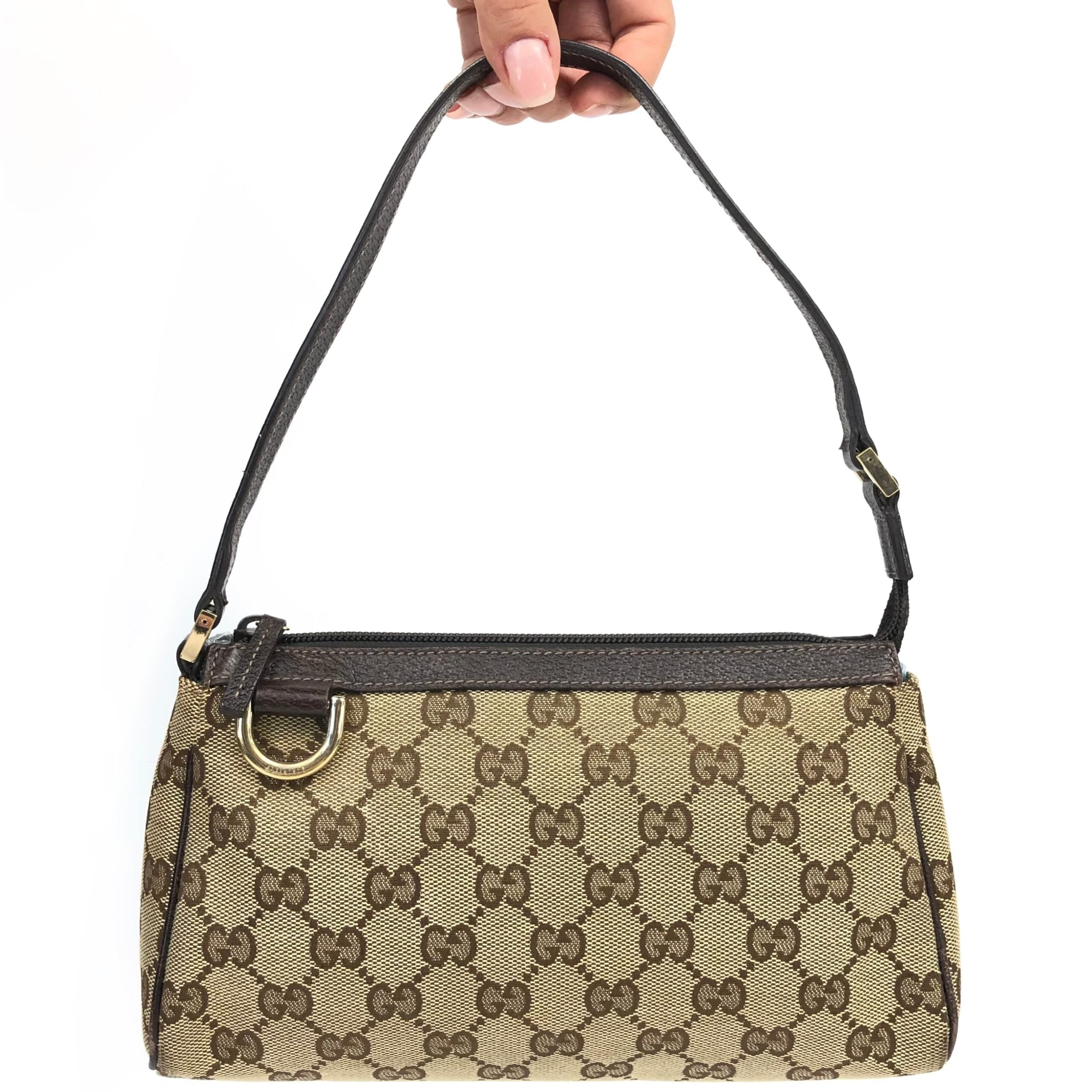 GUCCI MONOGRAM SHOULDER BAG