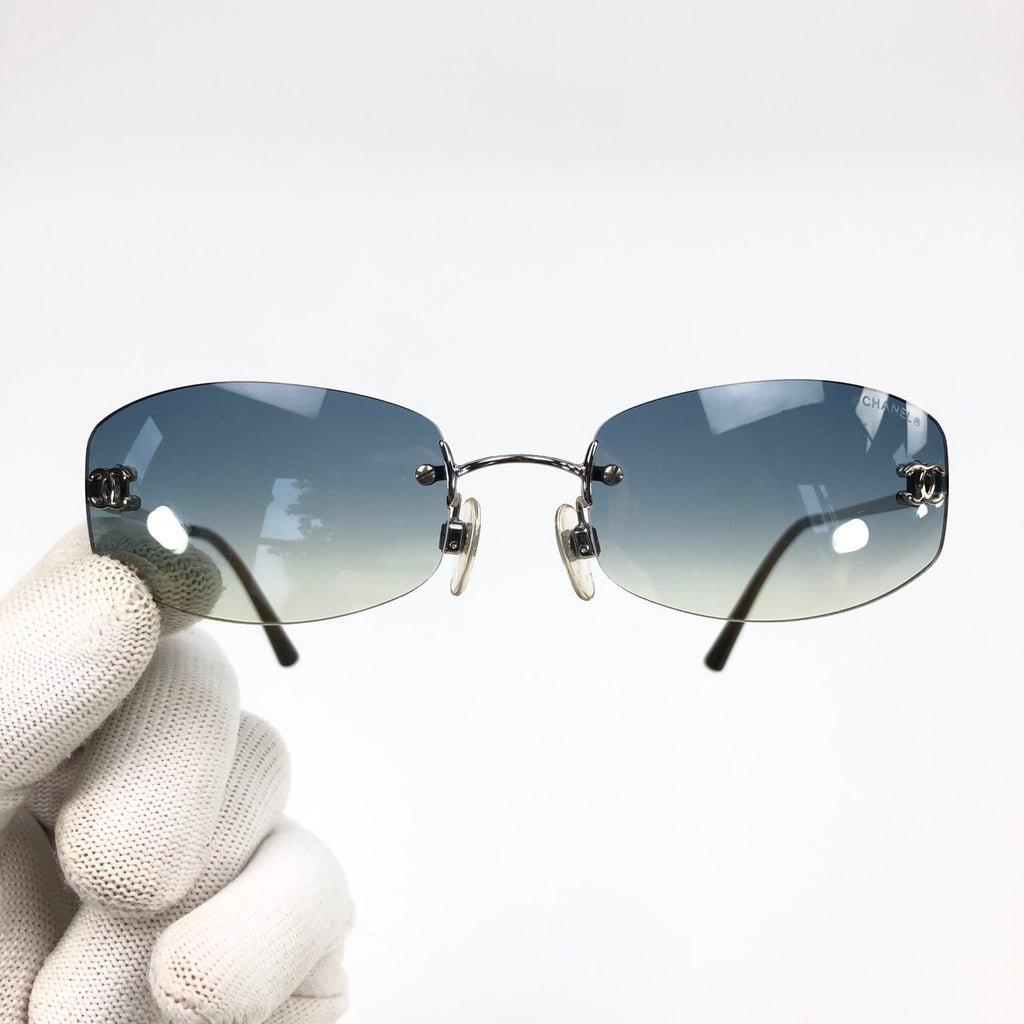 CHANEL RIMLESS SUNGLASSES