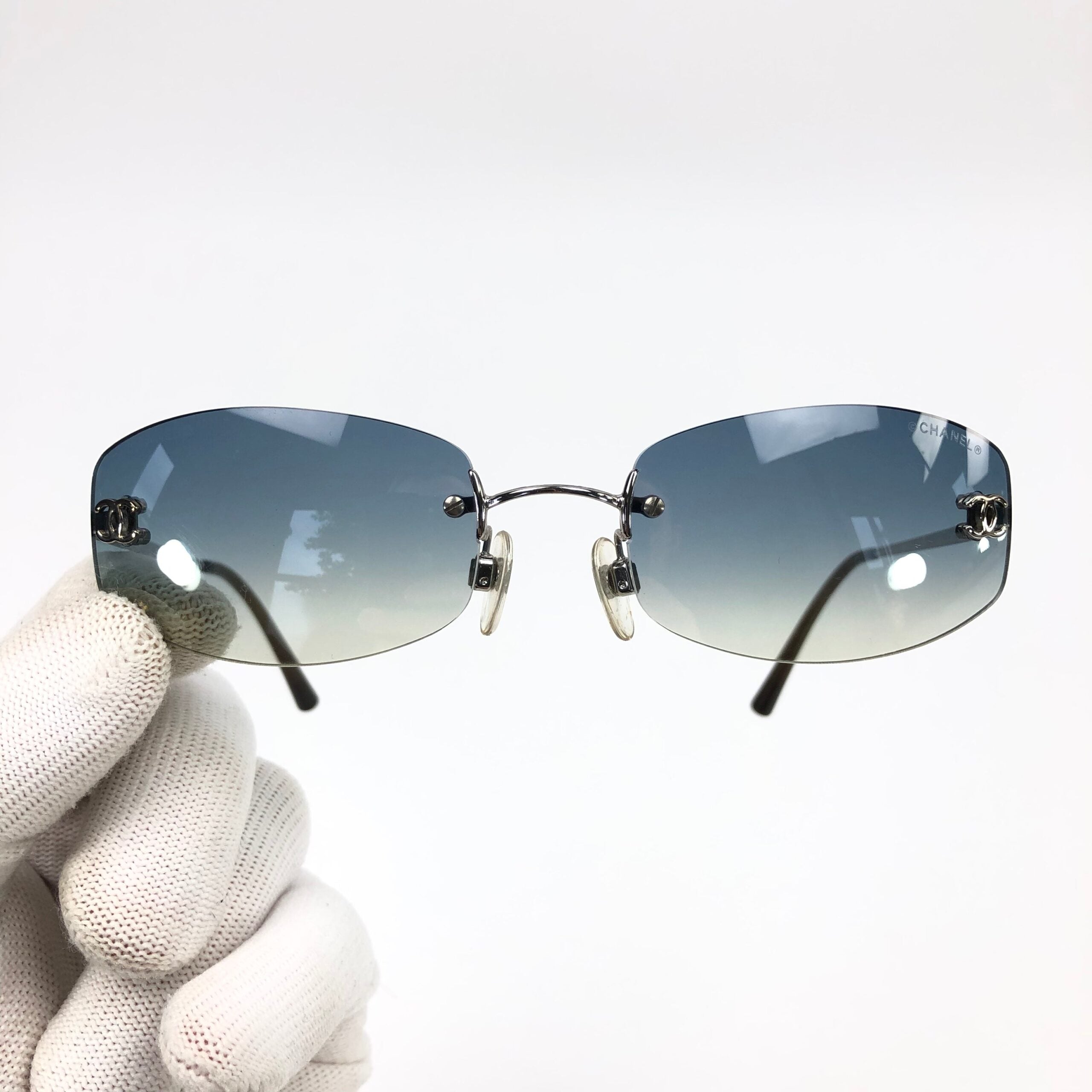 CHANEL RIMLESS SUNGLASSES