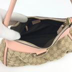 GUCCI ABBEY MONOGRAM SHOULDER BAG