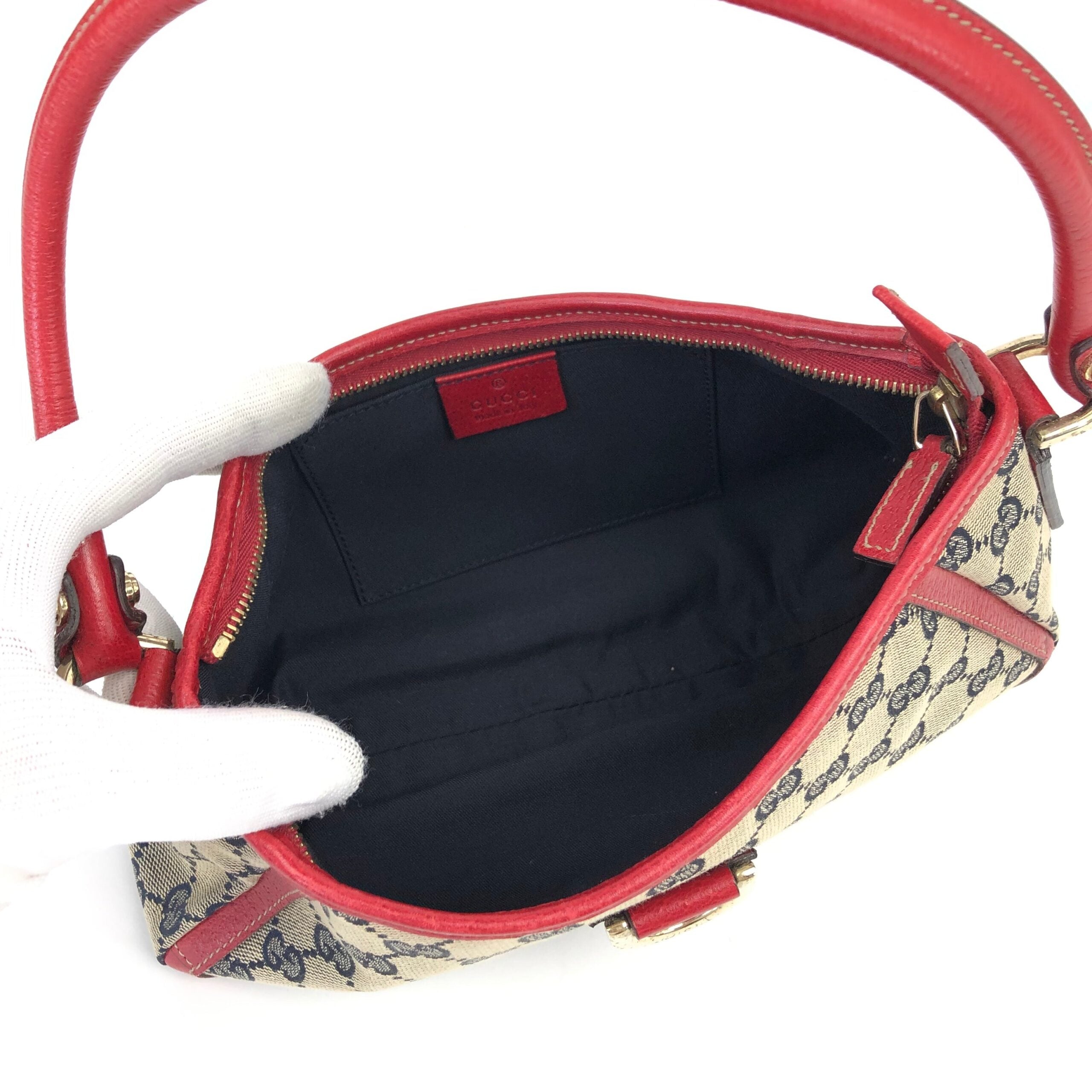 GUCCI MONOGRAM SHOULDER BAG