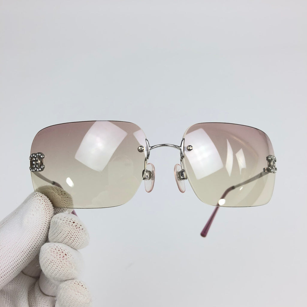 CHANEL RIMLESS SUNGLASSES