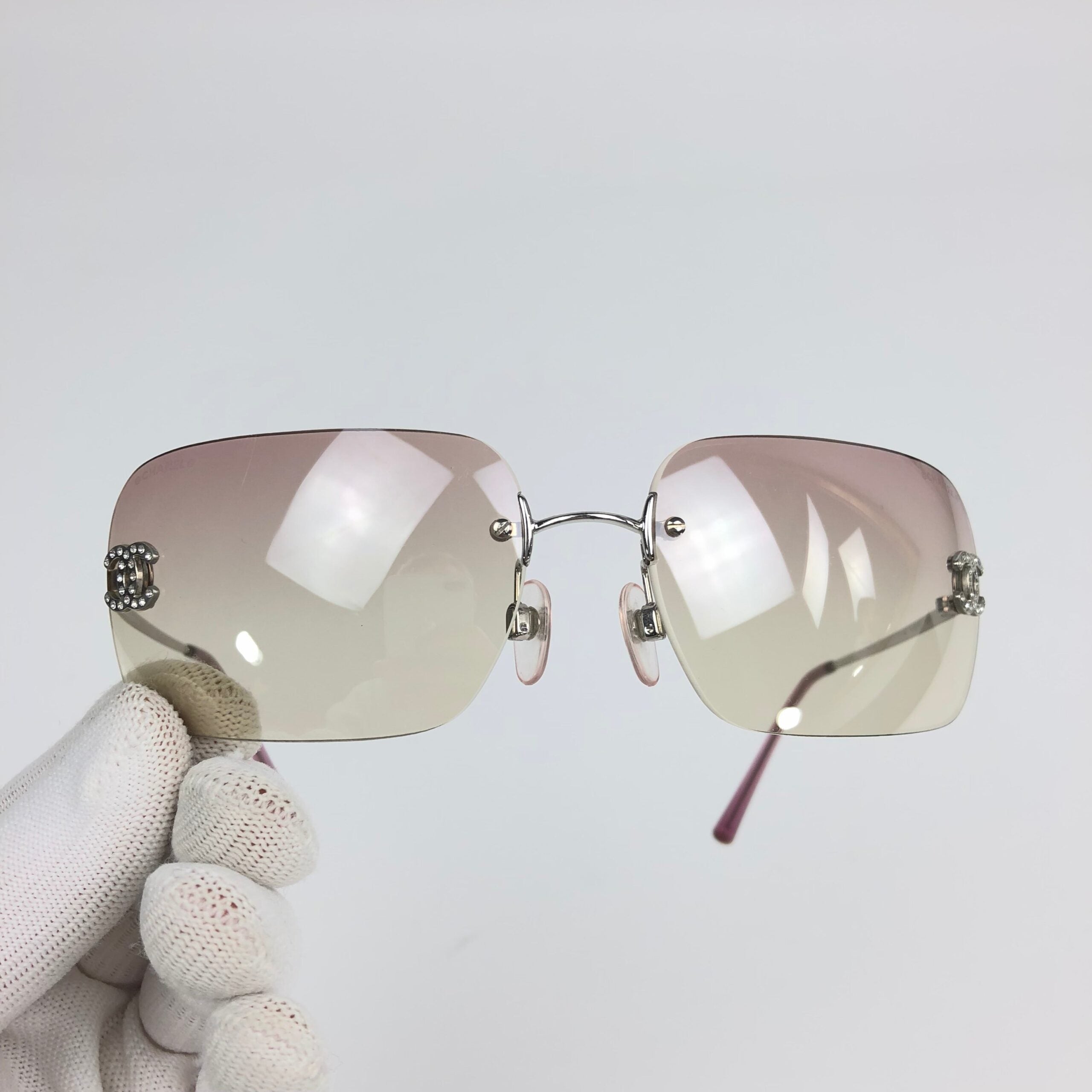 CHANEL RIMLESS SUNGLASSES