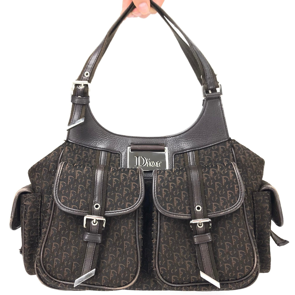 CHRISTIAN DIOR MONOGRAM SHOULDER BAG