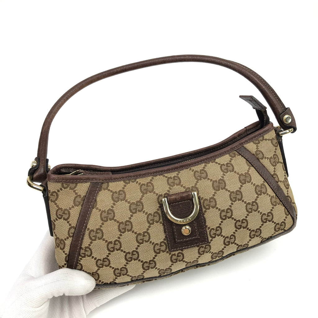 GUCCI MONOGRAM SHOULDER BAG