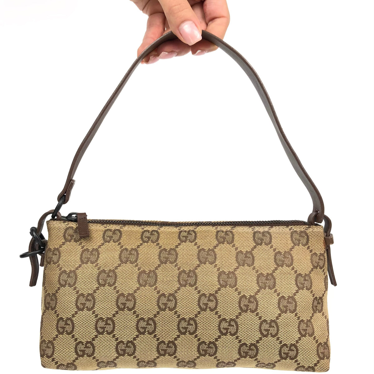 GUCCI MONOGRAM SHOULDER BAG