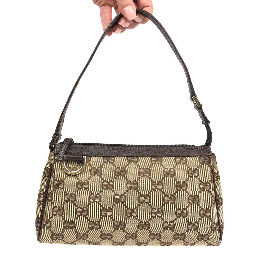 GUCCI MONOGRAM SHOULDER BAG