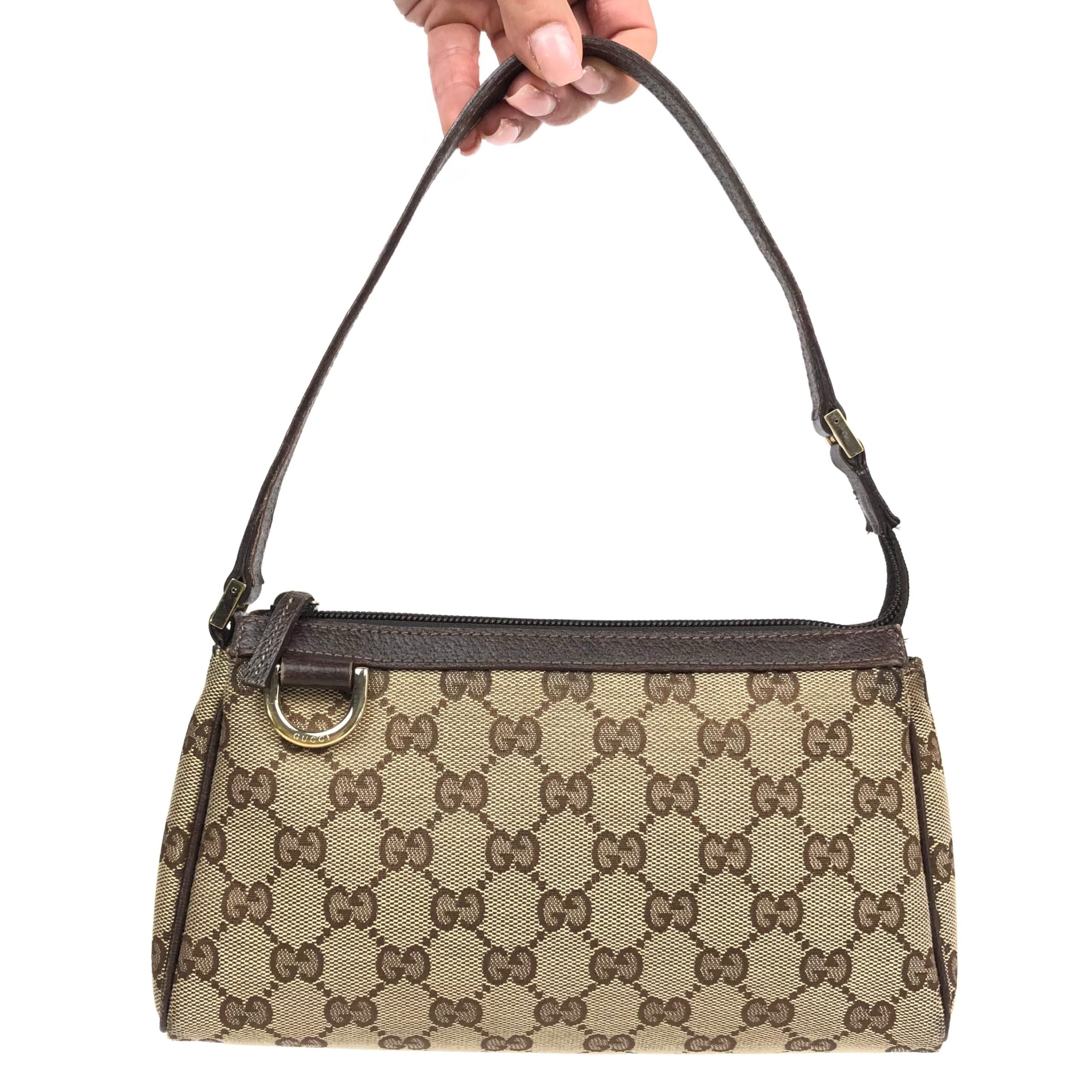 GUCCI MONOGRAM SHOULDER BAG