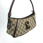 GUCCI MONOGRAM SHOULDER BAG