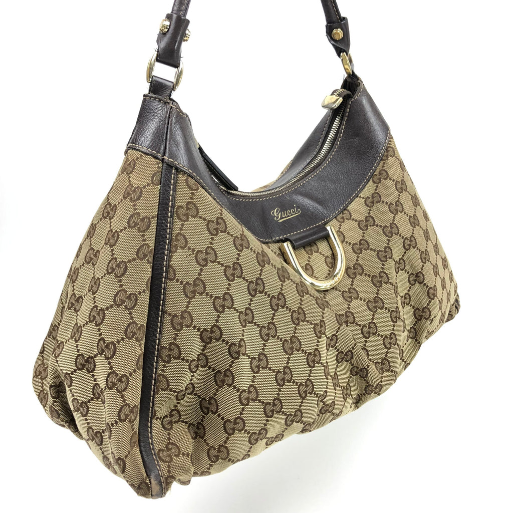GUCCI MONOGRAM ABBEY SHOULDER BAG