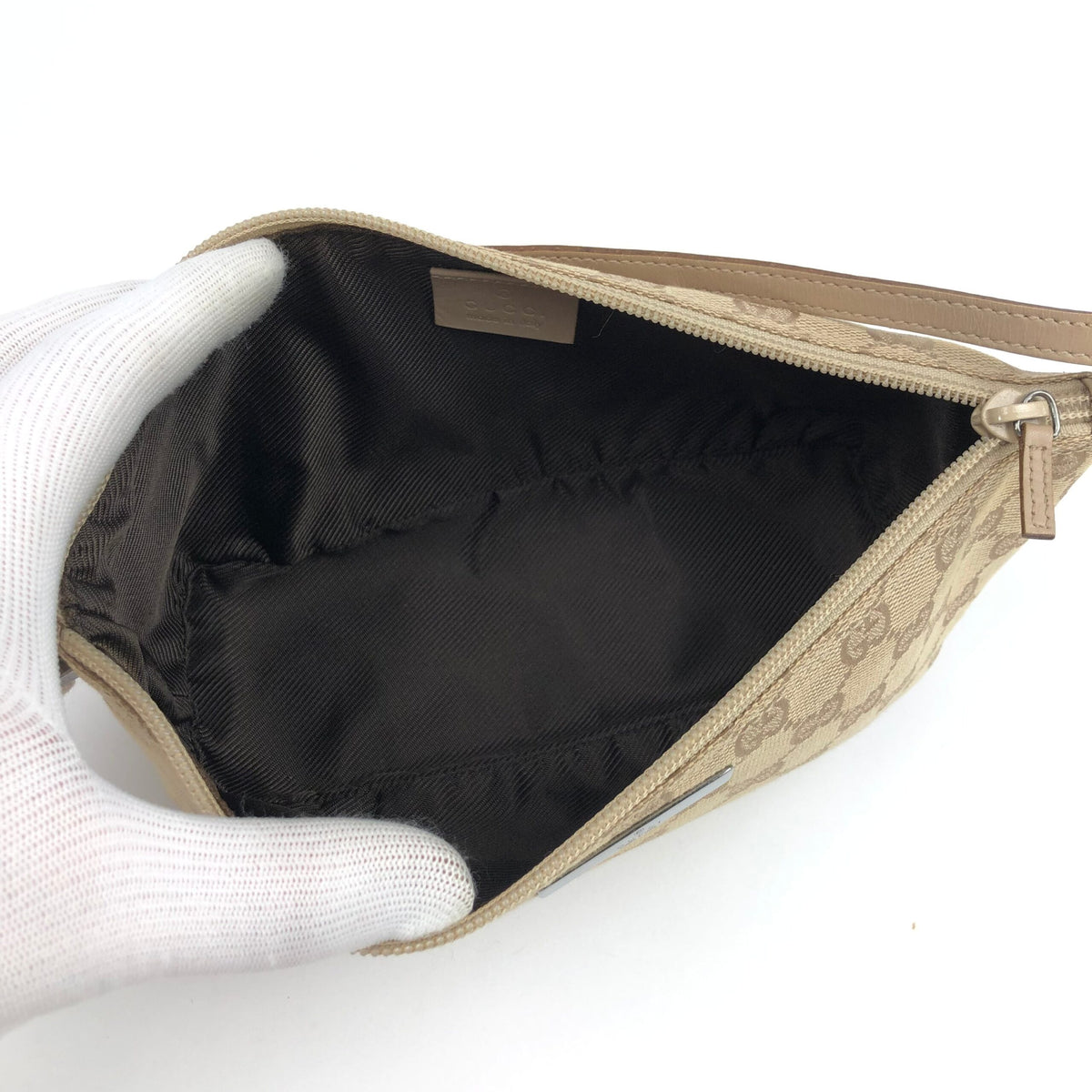 GUCCI MONOGRAM SHOULDER BAG