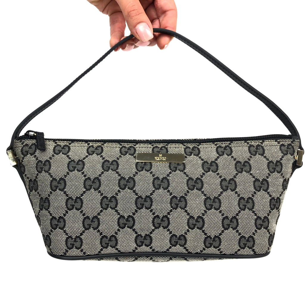 GUCCI MONOGRAM SHOULDER BAG