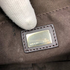 FENDI ZUCCA DENIM SHOULDER BAG
