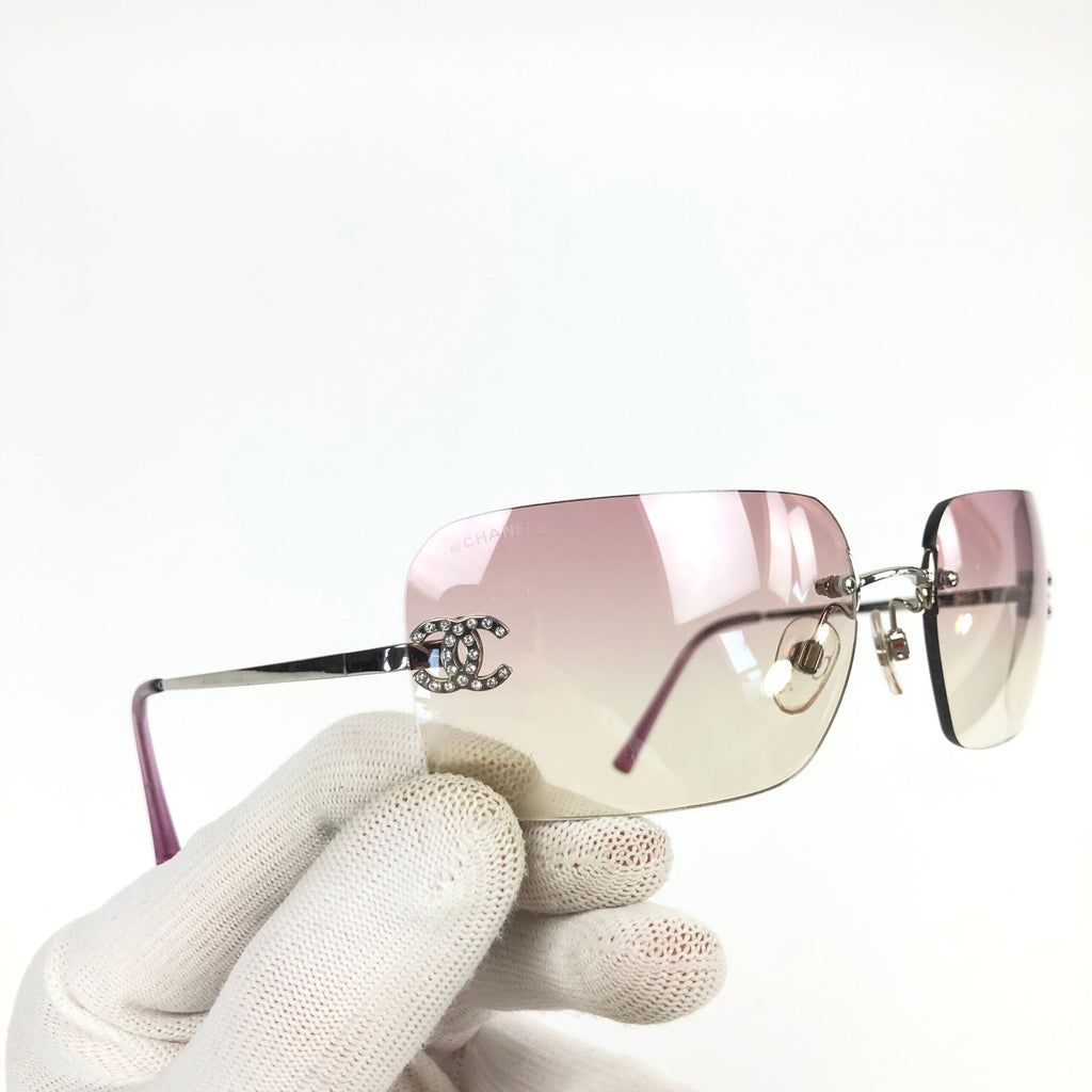 CHANEL RIMLESS SUNGLASSES