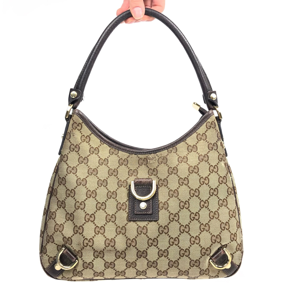 GUCCI MONOGRAM SHOULDER BAG