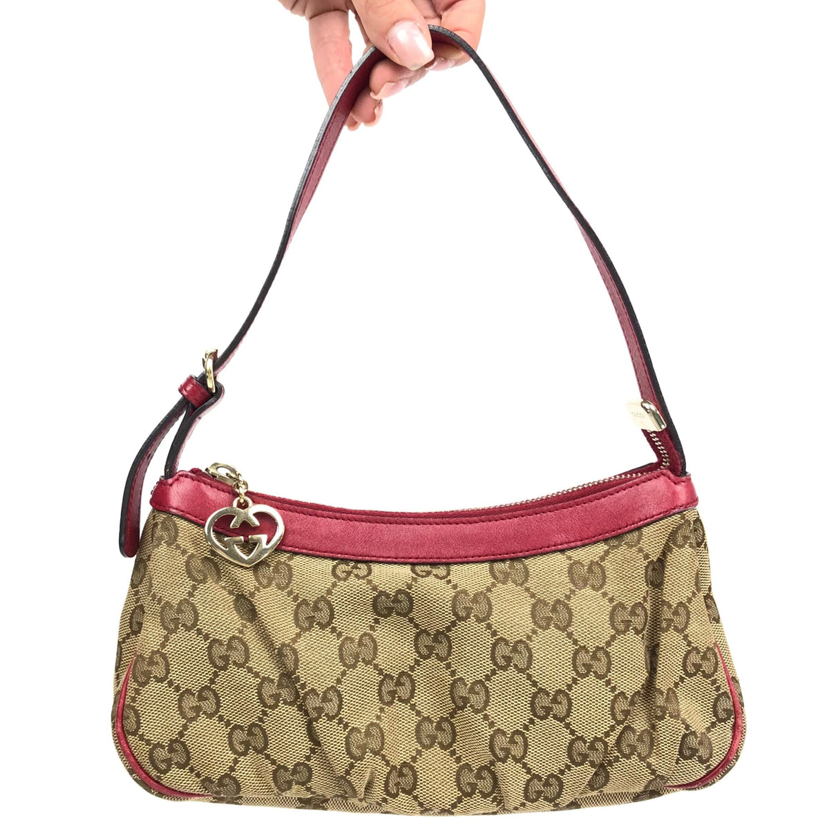 GUCCI MONOGRAM SHOULDER BAG