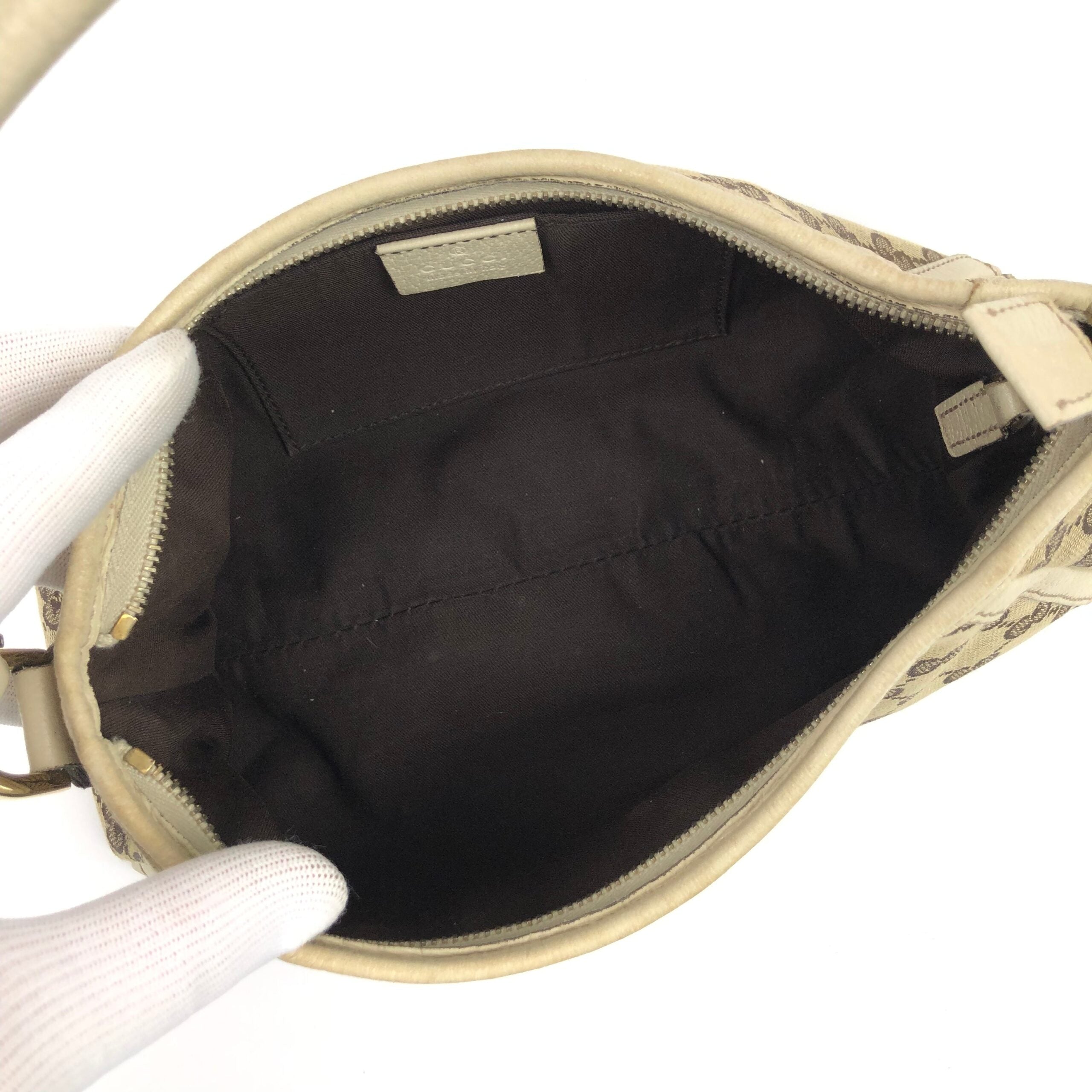 GUCCI MONOGRAM SHOULDER BAG