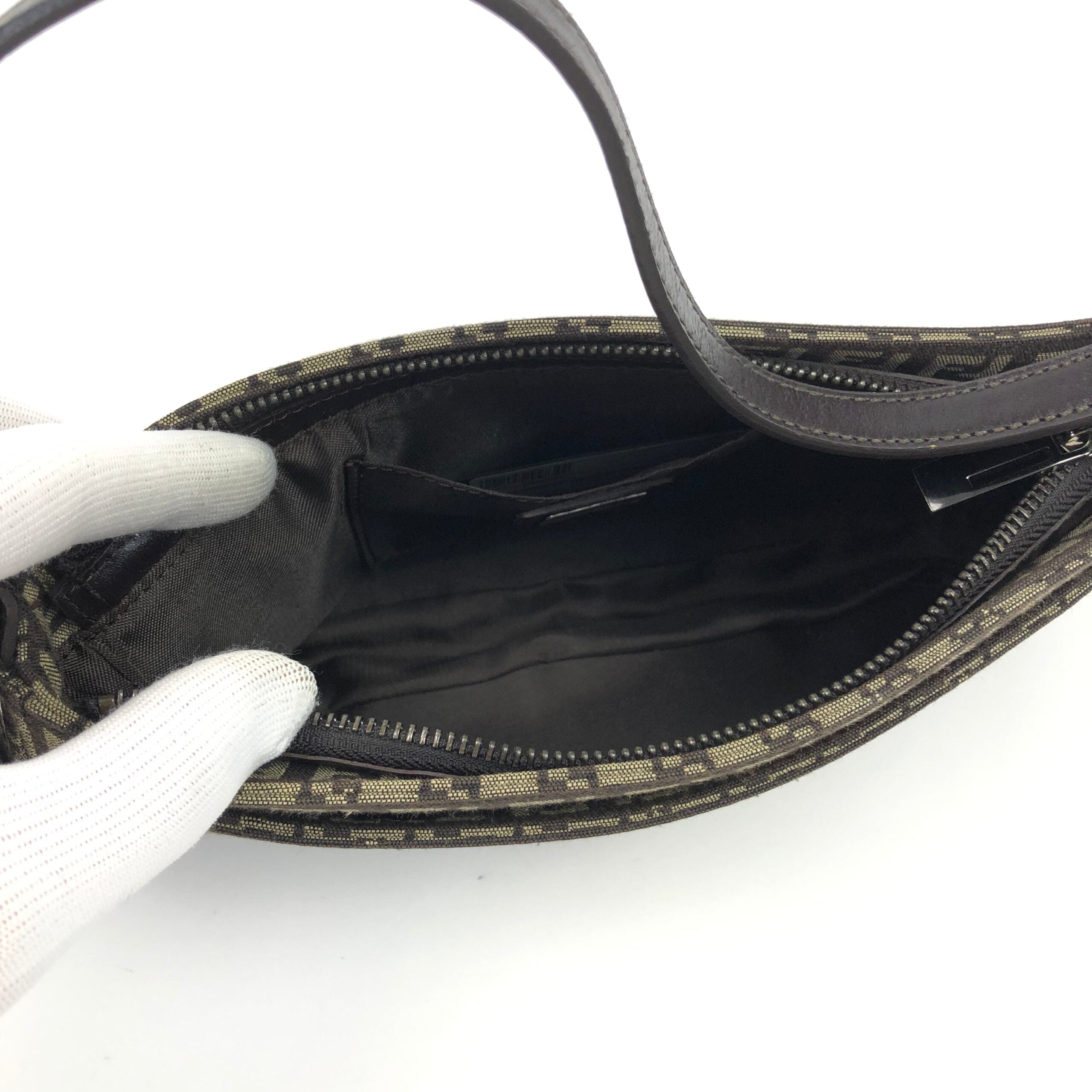 FENDI ZUCCA SHOULDER BAG