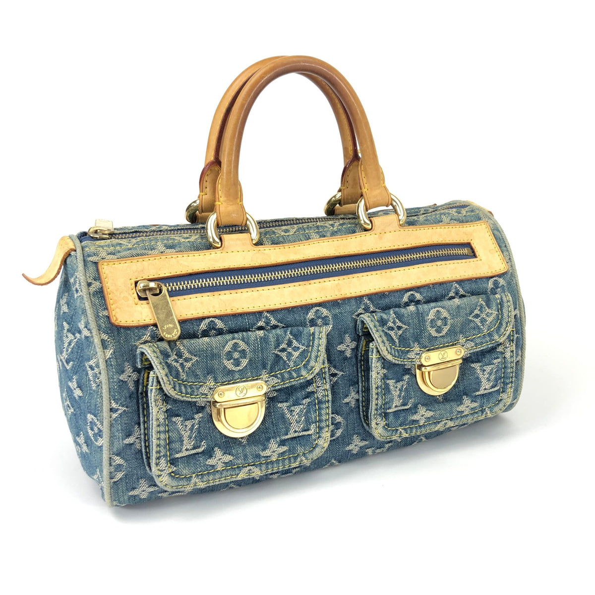 LOUIS VUITTON NEO SPEEDY DENIM BAG