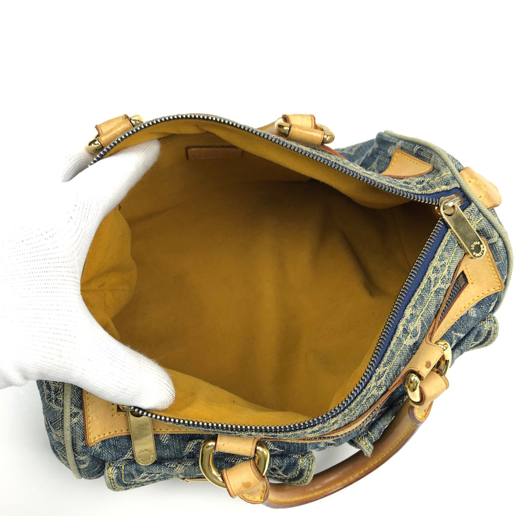 LOUIS VUITTON NEO SPEEDY DENIM BAG