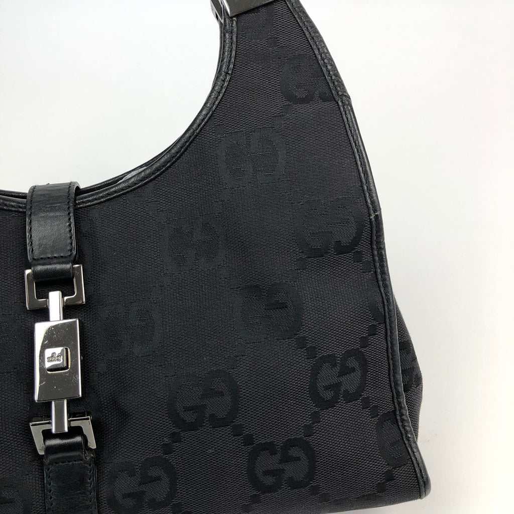 GUCCI MONOGRAM JACKIE SHOULDER BAG