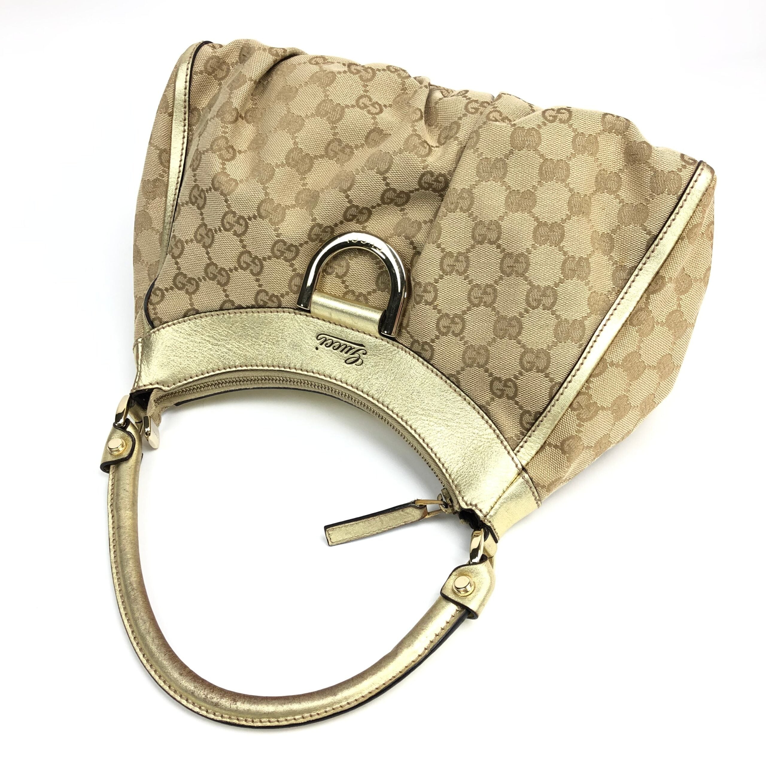 GUCCI ABBEY MONOGRAM SHOULDER BAG